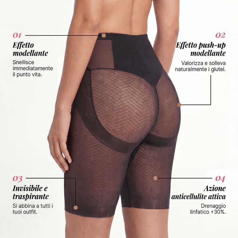 La Culotte Modellante Anticellulite 3 IN 1: Drena, modella e aiuta a bruciare calorie