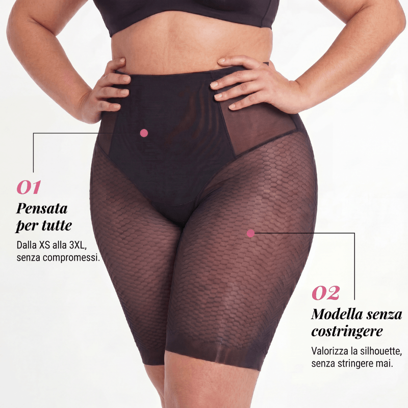 La Culotte Modellante Anticellulite 3 IN 1: Drena, modella e aiuta a bruciare calorie